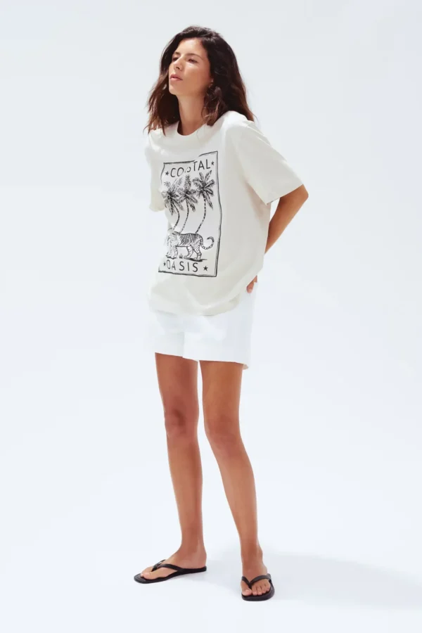 Scarlet Tropic Sheer Cover-Up Dress